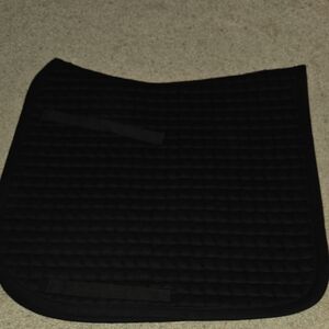 Black Dressage Saddle Pad